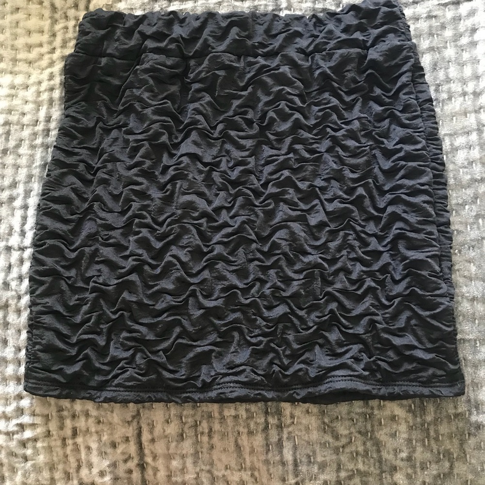 Black short skirt stretchy size small
